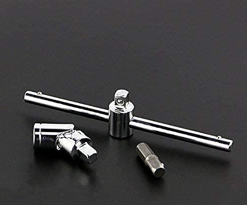 46-Piece Socket & Wrench Tool Kit with Ratchet & Case