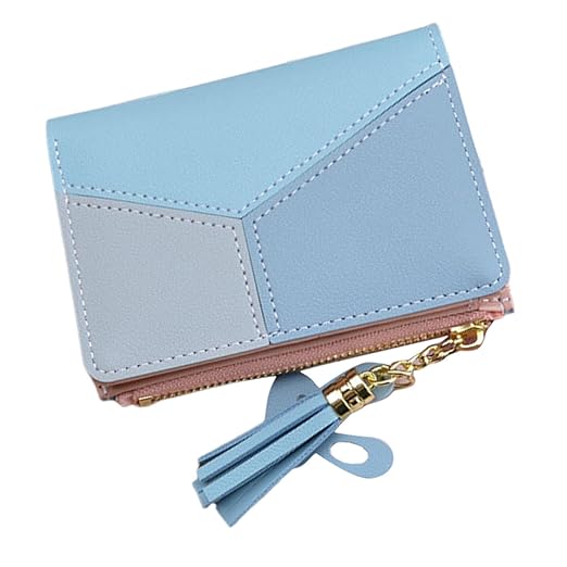 Women’s Compact Wallet & Card Holder – Blue